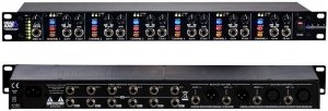 ART HeadAMP6 Предусилитель 6-канальный для наушников, входы: 2 бал. Main XLR/TRS, стерео AUX1-AUX6,  от музыкального магазина МОРОЗ МЬЮЗИК