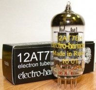 Electro-Harmonix 12AT7EH Лампа для гитарных усилителей. от музыкального магазина МОРОЗ МЬЮЗИК