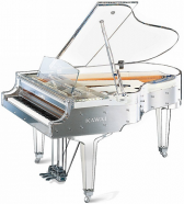 KAWAI CR-40A Transparent Рояль премиум класса, длина 185 см, прозрачный акриловый, механика Millennium III, Япония. Габариты:185 х150 х100 см.Вес: 425 от музыкального магазина МОРОЗ МЬЮЗИК