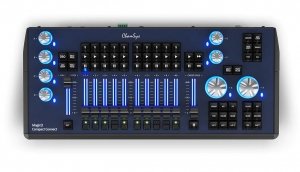 CHAMSYS MagicQ Compact Connect крыло для управления светом 64 DMX потоков через ArtNet,. 12 фейдеров от музыкального магазина МОРОЗ МЬЮЗИК