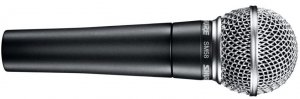 SHURE SM58-LCE вокальный кардиоидный динамический микрофон, 50-15000Гц, чувствительность 54.5 dBV/Pa (1.85 mV), 1 Pa = 94 dB SPL, масса 298 г от музыкального магазина МОРОЗ МЬЮЗИК