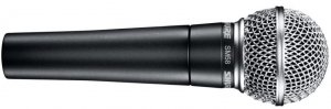 SHURE SM58-LCE вокальный кардиоидный динамический микрофон, 50-15000Гц, чувствительность 54.5 dBV/Pa (1.85 mV), 1 Pa = 94 dB SPL, масса 298 г от музыкального магазина МОРОЗ МЬЮЗИК