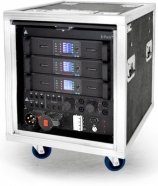 ADAMSON E-Rack Turn-Key Blank Euro Мобильный (туровый) рэк (10U Roadrack) без системных усилителей; укомплектованный коммутационным блоком от музыкального магазина МОРОЗ МЬЮЗИК