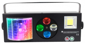 Led Star MA-MG04 Эффект светодиодный 4в1: дерби, стробоскоп, лазер зеленый/красный, гобо от музыкального магазина МОРОЗ МЬЮЗИК