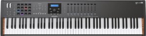 Arturia KeyLab 88 MKII Black Edition 88 клавишная полновзвешенная USB MIDI клавиатура молоточковая механика Fatar, программа Analog Lab, 5000 звуков от музыкального магазина МОРОЗ МЬЮЗИК