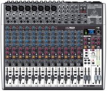 Behringer QX2222USB микшерный пульт, 16 каналов, 3х полоснаяный эквалайзер DSP KLARK TEKNIK, USB интерфейс от музыкального магазина МОРОЗ МЬЮЗИК