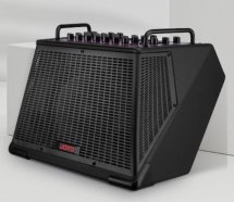 Joyo BSK-150-BK Комбоусилитель для акустической гитары 150Вт, 6 каналов, DSP, ударные, батарея 9000 мА, чехол, чёрный от музыкального магазина МОРОЗ МЬЮЗИК