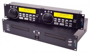 Stanton C.502 Двойной рэковый 2U CD плеер, контроллер Jog Weel, проигрывание MP3 файлов, большой дис от музыкального магазина МОРОЗ МЬЮЗИК