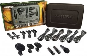 SHURE PGADRUMKIT6 набор микрофонов для ударных, включает 1 PGA52, 2 PGA56s, 1 PGA 57 и 2 PGA81s от музыкального магазина МОРОЗ МЬЮЗИК