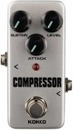 Kokko FCP2 Mini Compressor Педаль эффектов компрессор Размеры: 94 х 53 х 53мм. Вес: 178г. от музыкального магазина МОРОЗ МЬЮЗИК