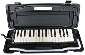 HOHNER C94321 мелодика STUDENT 32 клавиши, цвет черный, в комплекте идет гибкая трубка с мундштуком для игры и пластиковый КЕЙС от музыкального магазина МОРОЗ МЬЮЗИК