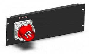 Partner-LM Рэковая панель 4U, вилка PCE CEE63A 5-pol. IP67, LED-индикация фаз, оцинкованная сталь 1,5 мм. Размеры 482х176х16,5 мм от музыкального магазина МОРОЗ МЬЮЗИК