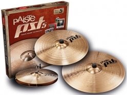 Paiste 000068USET New PST 5 Universal Set комплект тарелок 14" Medium  Hats, 16" Medium  Crash, 20" Medium  Ride от музыкального магазина МОРОЗ МЬЮЗИК