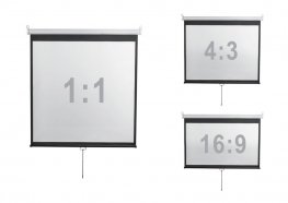 Digis Optimal-D DSOD-4304 Экран настенный, формат 4:3, диагональ 120", полотно 248x189см, рабочая поверхность 240x180см, MW 1.0, 160° от музыкального магазина МОРОЗ МЬЮЗИК