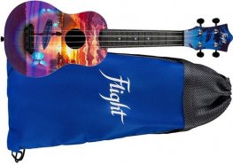 FLIGHT ULTRA S-42 Vibe укулеле сопрано верхняя дека, корпус и гриф из поликарбоната, армированного стекловолокном, ЧЕХОЛ от музыкального магазина МОРОЗ МЬЮЗИК