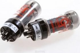 GROOVE TUBES 6L6-R MEDIUM DUET POWER TUBE лампы усилителя мощности 6L6, подобранная пара, Россия. от музыкального магазина МОРОЗ МЬЮЗИК