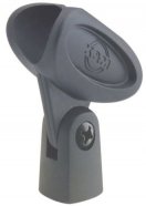 K&M 85035-000-55 эластичный держатель для микрофона, чёрный от музыкального магазина МОРОЗ МЬЮЗИК