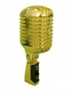 VOLTA VINTAGE GOLD Вокальный динамический микрофон кардиоидный. Металлический ударозащищённый корпус от музыкального магазина МОРОЗ МЬЮЗИК