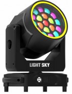 LIGHT SKY AQUAPEARL-PRO cветодиодная «вращающаяся голова» WASH RGBW Osram 19 4-в-1 40Вт, AURA, Pixel control, 2500K-10000K, IP66, ZOOM 4.5°-60° от музыкального магазина МОРОЗ МЬЮЗИК