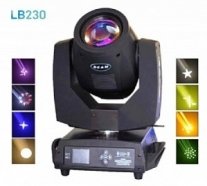 Big Dipper LB230 моторизированная световая "голова" Osram 230Вт 7R, 14 цветов + белый, 17 гобо + белый, 8-гранная, вращающаяся в обе стороны от музыкального магазина МОРОЗ МЬЮЗИК