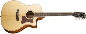 CORT GA10F-NS Grand Regal Series электро-акустическая гитара с вырезом, цвет натуральный от музыкального магазина МОРОЗ МЬЮЗИК