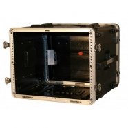 GATOR GR-8L рэковый кейс на 8U, стальные рельсы, глубина 19", вес 7.7 кг, пластик от музыкального магазина МОРОЗ МЬЮЗИК