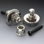 SCHALLER 14010101 (445) Security Lock крепление для ремня с блокировкой для гитары (пара), никель от музыкального магазина МОРОЗ МЬЮЗИК