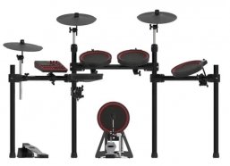 LDrums MK-5L-RED электронная ударная установка, рама, пэды, kik пэд, модуль от музыкального магазина МОРОЗ МЬЮЗИК