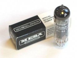 MESA BOOGIE EL84\6BQ5 VACUUM TUBE лампа для комбо (1 шт.) от музыкального магазина МОРОЗ МЬЮЗИК