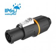 КОММУТАЦИЯ, РАЗЪЕМЫ, ПЕРЕХОДНИКИ ROXTONE RAC3FWP Yellow ring Разъем кабельный типа POWERCON TRUE тип "FEMALE" (розетка)
