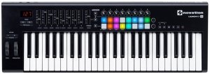 Novation Launchkey 49 MK2 миди-клавиатура, 49 клавиш, Pitch/Mod контроллеры, полноцветные пэды, питание от USB от музыкального магазина МОРОЗ МЬЮЗИК
