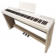 Цифровое фортепиано белого цвета Antares D-300 W в музыкальном салоне МОРОЗ МЬЮЗИК