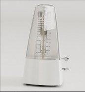 Cherub WSM-305-WH Метроном механический, белый от музыкального магазина МОРОЗ МЬЮЗИК