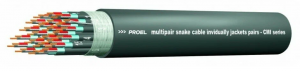 КОММУТАЦИЯ, РАЗЪЕМЫ, ПЕРЕХОДНИКИ Proel CMI4 - Многожил. кабель,4 пары, диам.- 9,3 мм (провод 0,22мм) ленточный экран(изолир.)