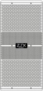 ZTX audio VRX-215A активный субвуфер 3in1, 2х15", MAX SPL 136 дБ, RMS 2000 Вт, 2 усилителя 500 Вт/8Ом, DSP, Bluetoot, 450x680x1070 мм от музыкального магазина МОРОЗ МЬЮЗИК