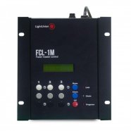LightUnion FCL-1M пульт управления темнителем, основной. Подключение XLR 3pin in/out, возможность присоединения до 2 дополнительных пультов в систему от музыкального магазина МОРОЗ МЬЮЗИК