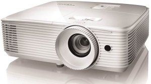 Проектор Optoma EH335 (Full 3D), DLP, Full HD(1920*1080), 16:9, 3600 Lm, 20000:1; VGA, ×2 HDMI, Composite Video, 3,5 mini Jack, max диагональ 7.65м от музыкального магазина МОРОЗ МЬЮЗИК