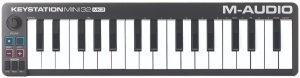 M-Audio Keystation Mini 32 MK3 MIDI клавиатура USB 32 мини-клавиши чувствительных к скорости нажатия от музыкального магазина МОРОЗ МЬЮЗИК