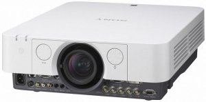 Sony VPL-FX37 Проектор 3LCD (0,79"), 6000 ANSI Lm, XGA (1024x768); 2000:1, Lens shift, (1,42-2,27:1), DVI-D (с HDCP), S-video, D-sub 15pin, 5BNC, Audi от музыкального магазина МОРОЗ МЬЮЗИК
