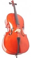 Mirra CB-290-1/2 Виолончель 1/2, верхняя дека: ель, задняя дека и обечайка: волнистый клен, гриф: клен, в комплекте: плотный чехол и смычок,           от музыкального магазина МОРОЗ МЬЮЗИК