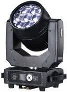 ESTRADA PRO LED MH740Z v.1 светодиодная вращающаяся голова заливного света WASH/BEAM 7 шт. х 40W RGBW, угол 6-55°, корпс ABS IP20, 480х350х250 от музыкального магазина МОРОЗ МЬЮЗИК