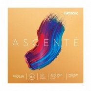 D'Addario A310-1/2M Ascente Комплект струн для скрипки 1/2, среднее натяжение от музыкального магазина МОРОЗ МЬЮЗИК