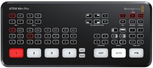 Blackmagic ATEM Mini Pro видеомикшер 4*HDMI, USB-C 3.1 Gen 1, ATEM Software Control, прямая трансляция потока от музыкального магазина МОРОЗ МЬЮЗИК