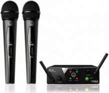 AKG WMS40 Mini2 Vocal Set BD US45AC - вокальная радиосистема с 2-мя ручными передатч (660.7/662.3МГц) от музыкального магазина МОРОЗ МЬЮЗИК