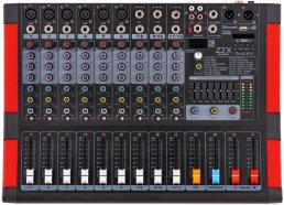 ZTX audio Pro 6.3Fx микшерный пульт 6 mono, 3 stereo канала с MP3/SD/DSP/BT/USB от музыкального магазина МОРОЗ МЬЮЗИК