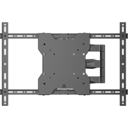 Wize Pro AU65 Ультратонкое шарнирное крепление для 13"-65" дисплеев, 3-51 см от стены, VESA 100x100-600x400мм, наклон +15°/-5°, поворот 180°, до 36кг. от музыкального магазина МОРОЗ МЬЮЗИК